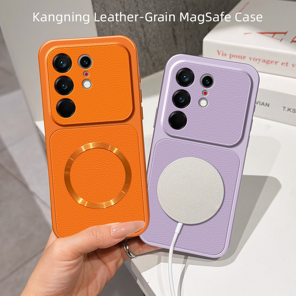 ใช้ได้กับ Tecno Camon 50 Ultra CN7c Anti drop แหวนแม่เหล็กหนังเนื้อ frosted เคสโทรศัพท์