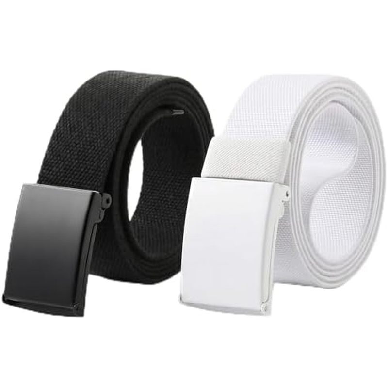 Mile High Life Cut To Fit Canvas Web Belt + เข็มขัดผ้าใบยืด