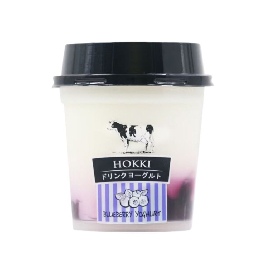 ฮอกกิ โยเกิร์ตผสมบลูเบอรี่ Hokki Yogurt Blueberry 150g.