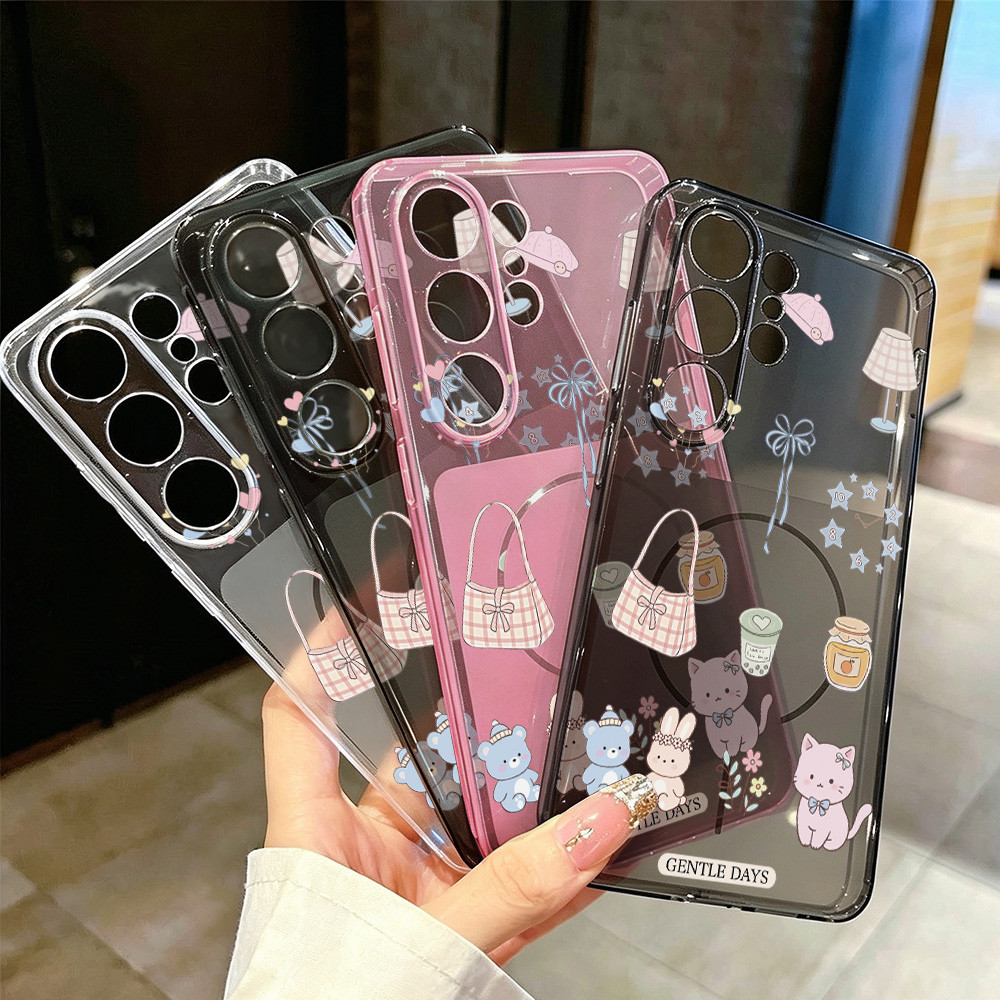 Soft เคสทรศัพท For Samsung A17 A55 A07 A36 A16 A56 A37 5G A57 A06 4G/5G A15 A34 A35 A54 S24 FE S25 S26 Ultra TPU case