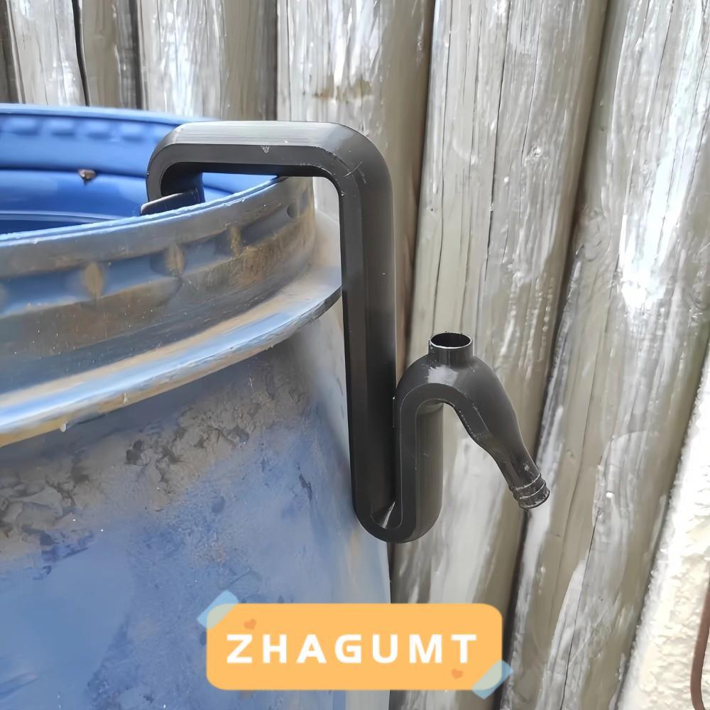 ZHAGUMT366KB ท่อล้น, PP Self-priming Design Rainwater Transfer Pipe, ระบบระบายน้ําติดตั้งง่าย Siphon กลไกชุดระบายน้ําอัตโนมัติ Rainwater Management