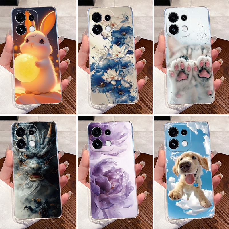 ปลอกสําหรับ OPPO Reno 16F Reno16 F FS 5G 2026 เคสโทรศัพท์ความงามหรูหราน่ารัก Cool ชายหญิงซิลิโคนอ่อน