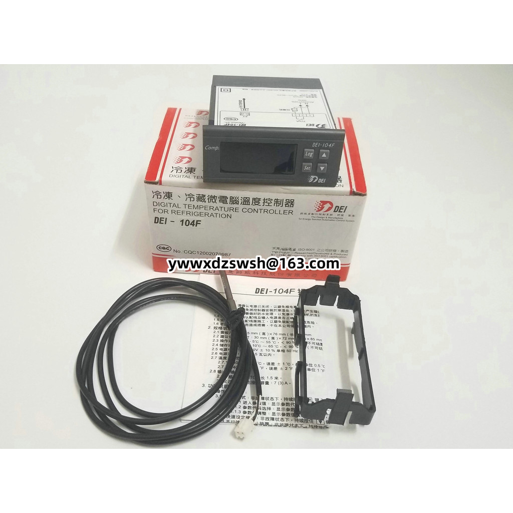 DEI เครื่องควบคุมอุณหภูมิ DEI-104F/104FK DEI-107F/104FA/104D ตู้เย็น/ควบคุมอุณหภูมิตู้แช่แข็ง/ตู้เย็