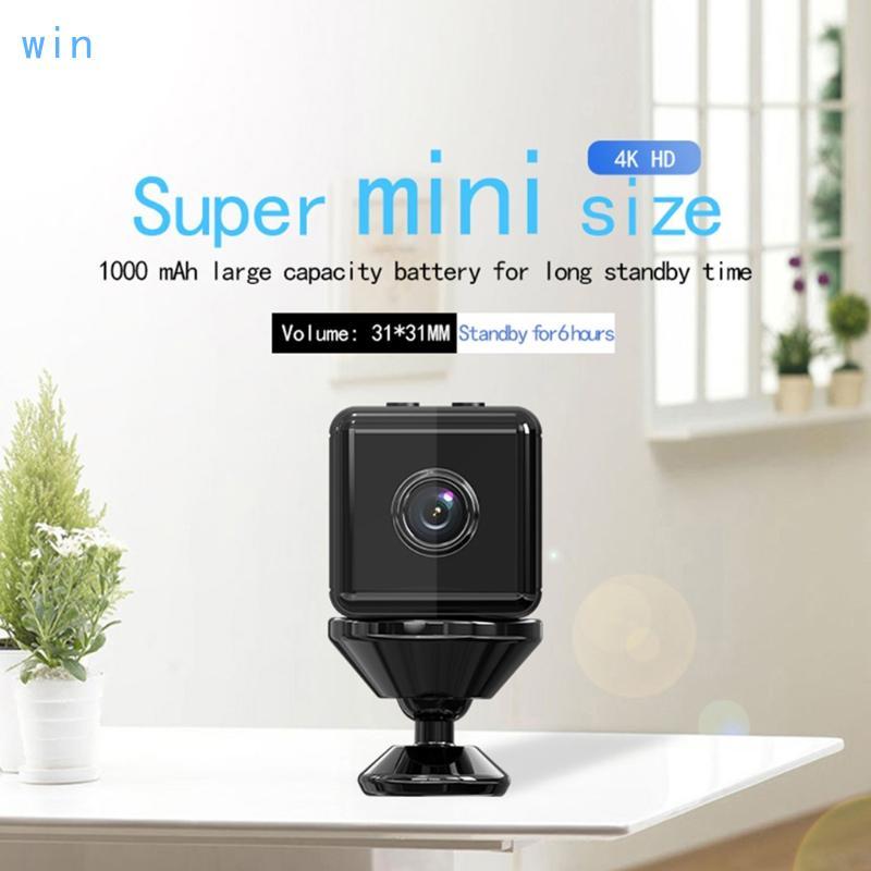 Win X6D Mini Monitor Camera เว็บแคมเฝ้าระวัง 1080P พร้อมการตรวจจับการเคลื่อนไหว