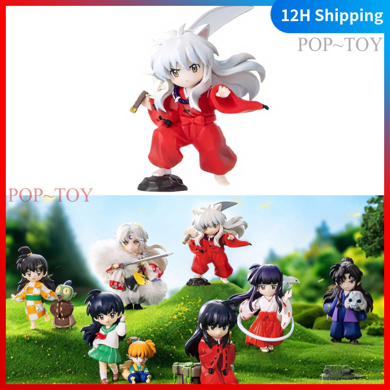 POPMART GONG Inuyasha the Journey of Sengoku Series Figures pop mart Inuyasha blind box collectible 