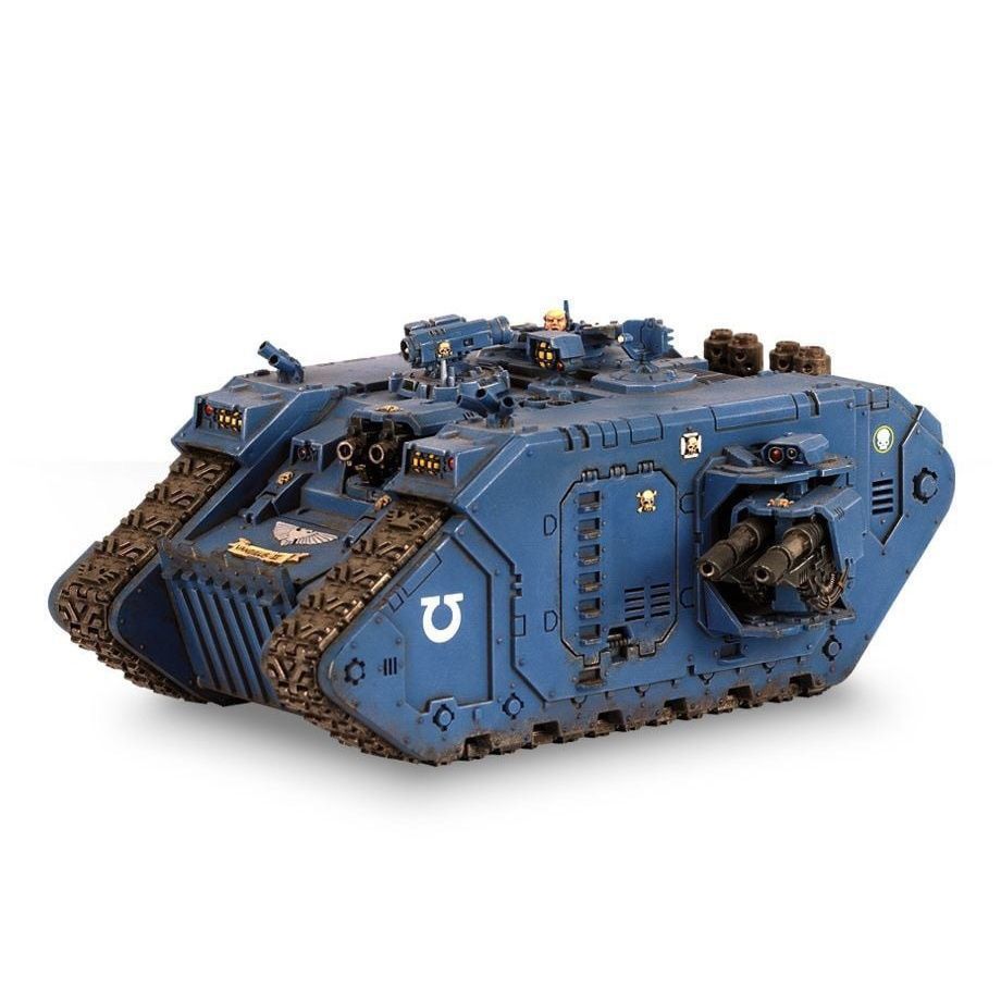 Space Warrior Rand Assault Vehicle โมเดลเรซิ่นสีขาว (เวอร์ชั่นมาตุภูมิระบายสีไม่ได้)