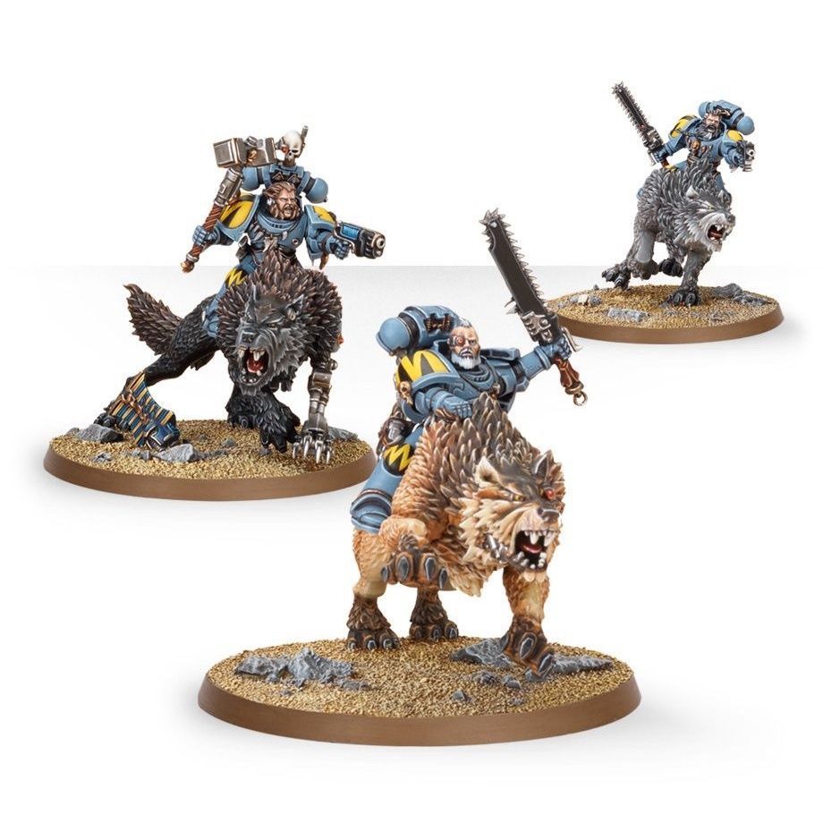 Thunder Wolf Cavalry Space Wild Wolf เรซิ่นสีขาวรุ่น (เวอร์ชั่นมาตุภูมิระบายสีไม่ได้)