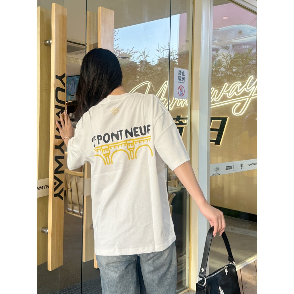 Louis Vuitton Louis Vuitton LV 24SS Tower เสื้อยืดแขนสั้น PAX1