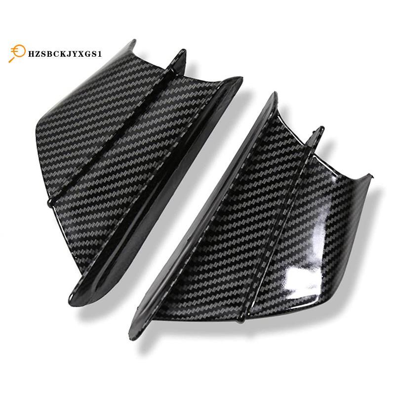 [hzsbckjyxgs1]1 คู่รถจักรยานยนต์ด้านข้าง Winglet รถจักรยานยนต์ Fairing Side Winglet สําหรับ 650 400 