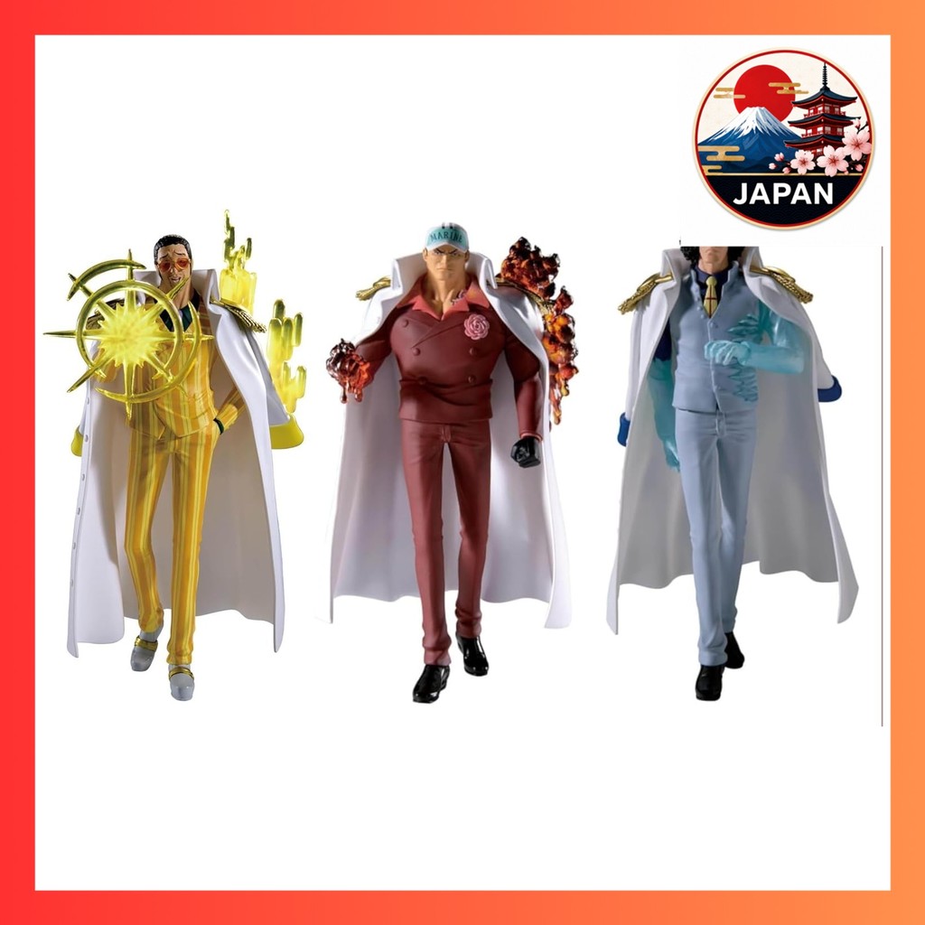 ［Directly from Japan］One*Piece THE Departure LOGIA 3-piece set SAKAZUKI BORSALINO KUZAN Borsalino Sa