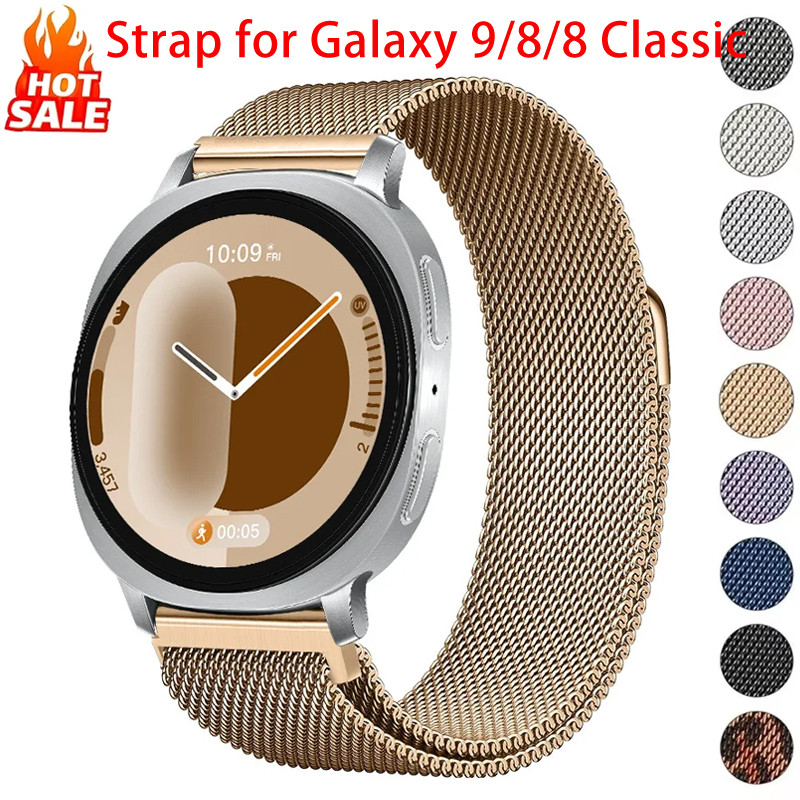 SAMSUNG ﻿สายโลหะสแตนเลส(ไม่มีนาฬิกา) เข้ากันได้สําหรับ ซัมซุง กาแลคซี ดู 9 8 40มิลลิเมตร44มิลลิเมตรสําหรับนาฬิกา8คลาสสิก46มิลลิเมตรสายสําหรับผู้ชายผู