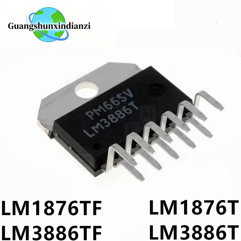 1 ชิ้น/ล็อต LM3886TF LM3886T LM3886 LM1876TF LM1876T LM1876 ZIP ในสต็อก