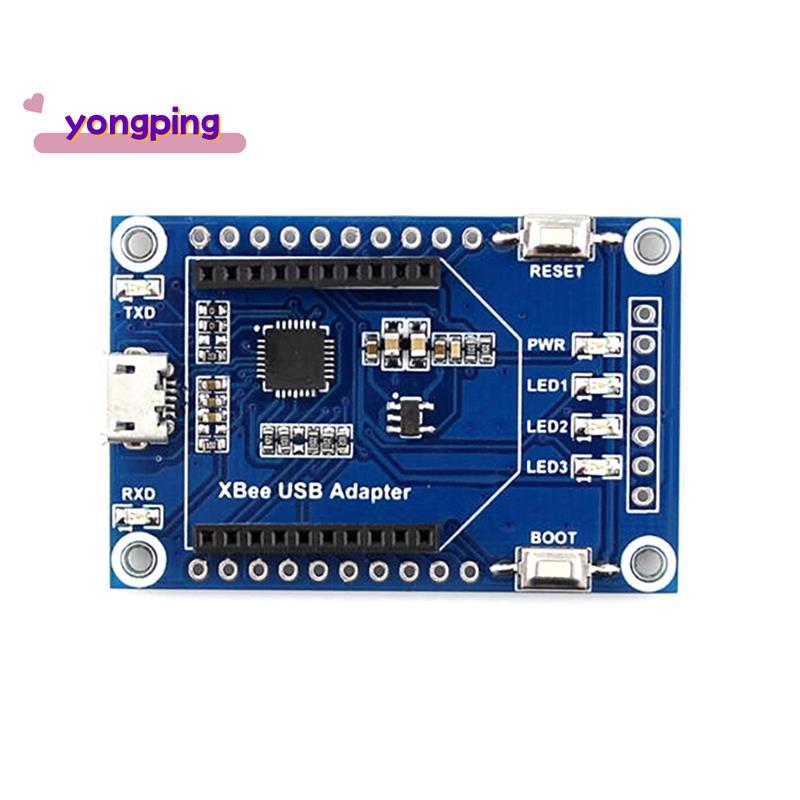 XBee อะแดปเตอร์ USB บอร์ดสื่อสาร UART รองรับ XBee การเชื่อมต่อ USB ไปยัง UART โมดูลการกําหนดค่าฟังก์