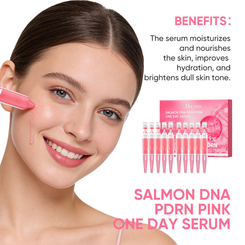 Readystock Salmon DNA PDRN Times Polishing Essence Pink One Day Essence คอลลาเจนลิควิดขายส่ง