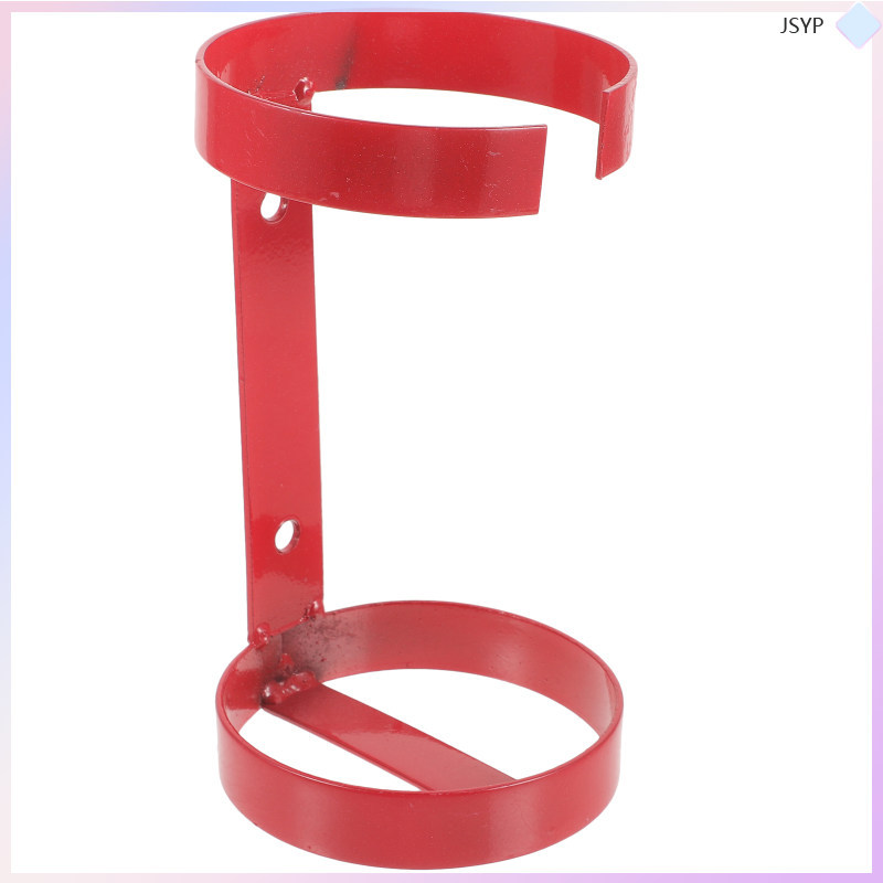 Fire Extinguisher Bracket Red Iron สําหรับ Holding junshaoyipin