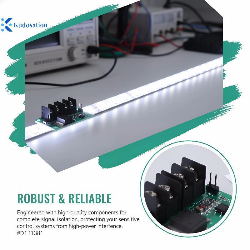 คุโดส 3V 5V 12V MOS ทรานซิสเตอร์โมดูลแยก Optocoupler FET สวิทช์สําหรับ Programmable Logic Controller Nice