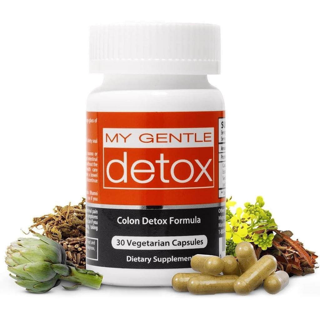 HerbalNitroGentleMyCleanseforWomen&Men-PoopPillsforConstipationRelief-OvernightColonCleanseforBloati