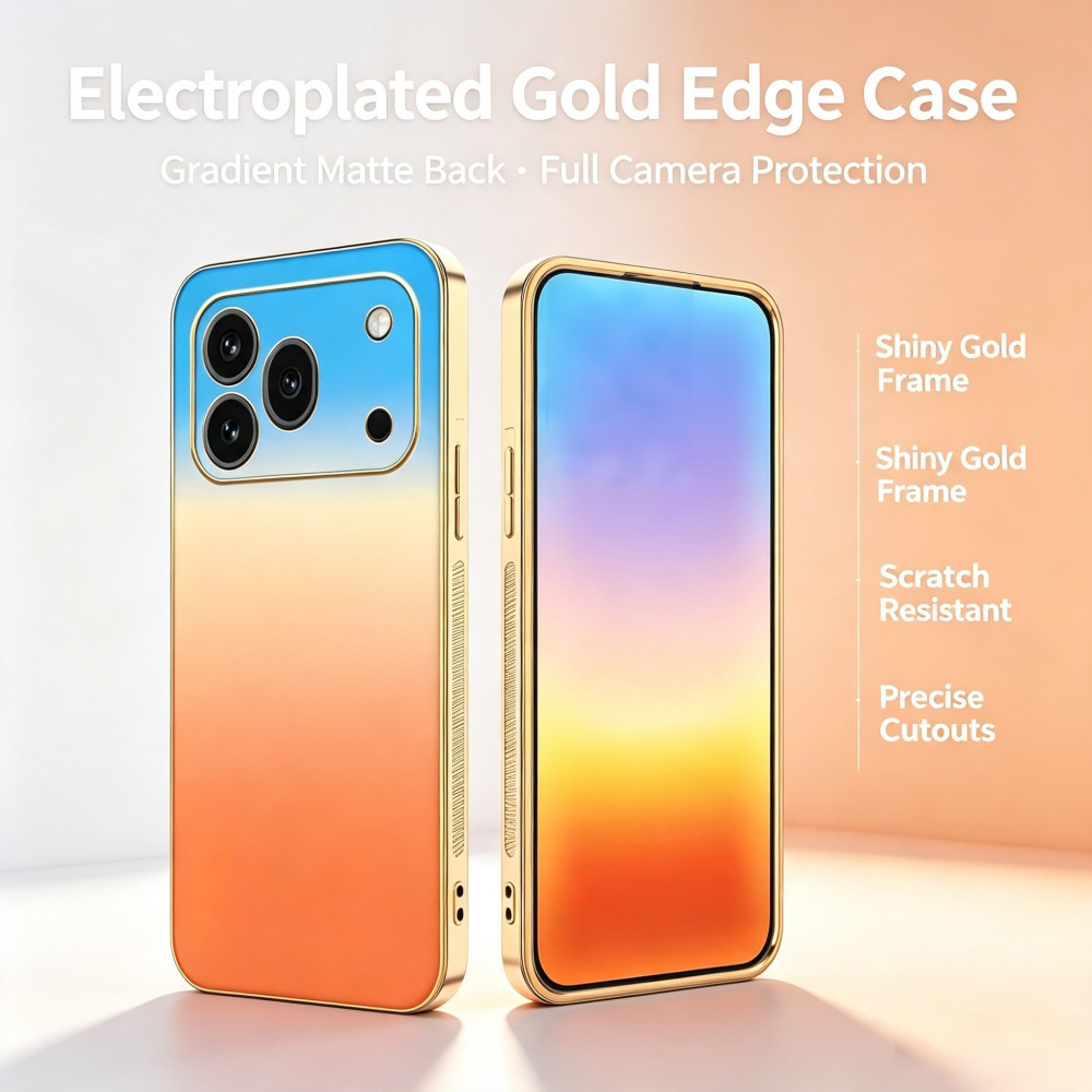 Electroplated Gradient AG Matte Premium เคสโทรศัพท์กันกระแทกสําหรับ Honor 600 Magic8 X80i X9D Magic 