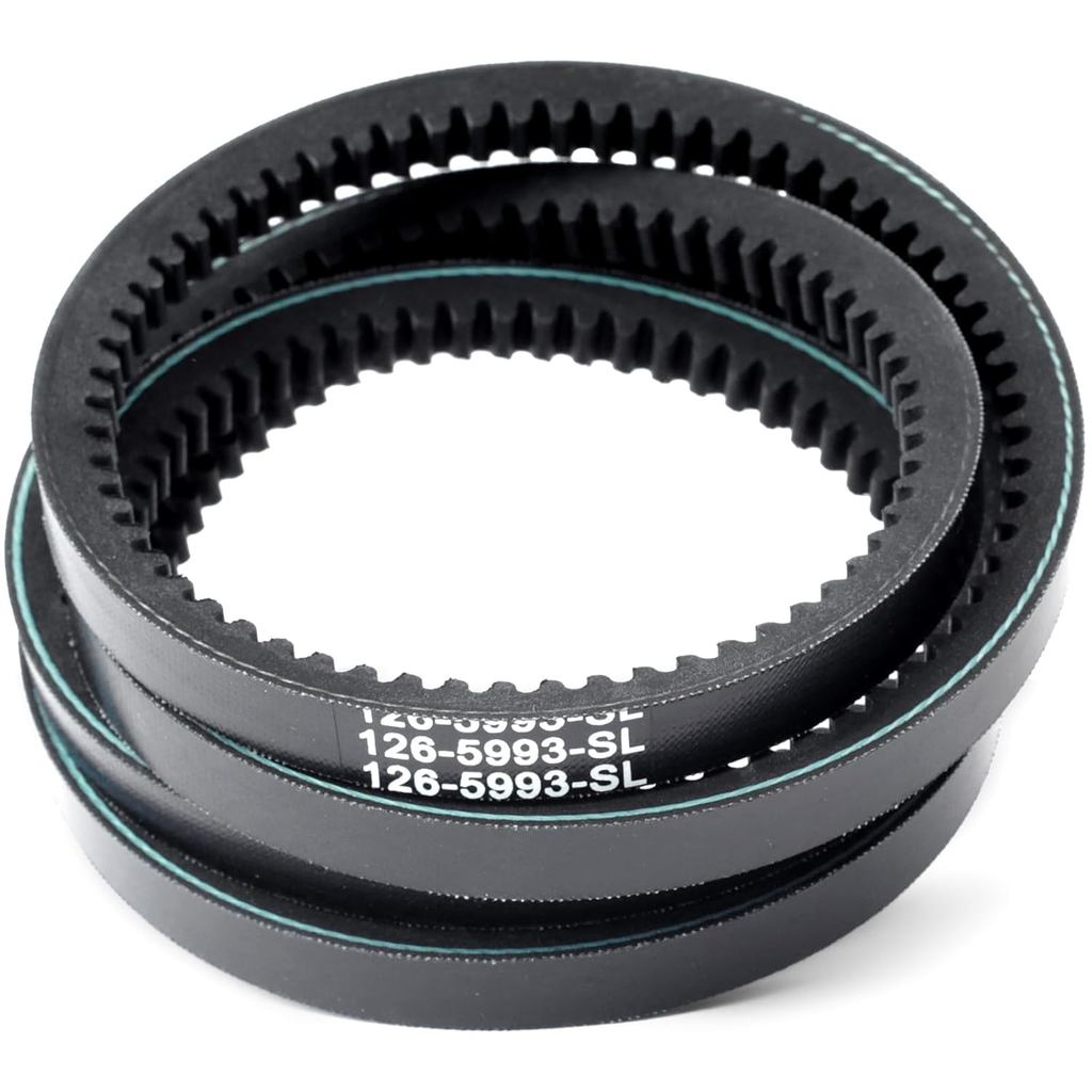 126-5993 V เข็มขัดใช้งานร่วมกับ Exmark Radius ES X Series RAE708GEM60300 RAS691GKA523A3 RAX651GKA484