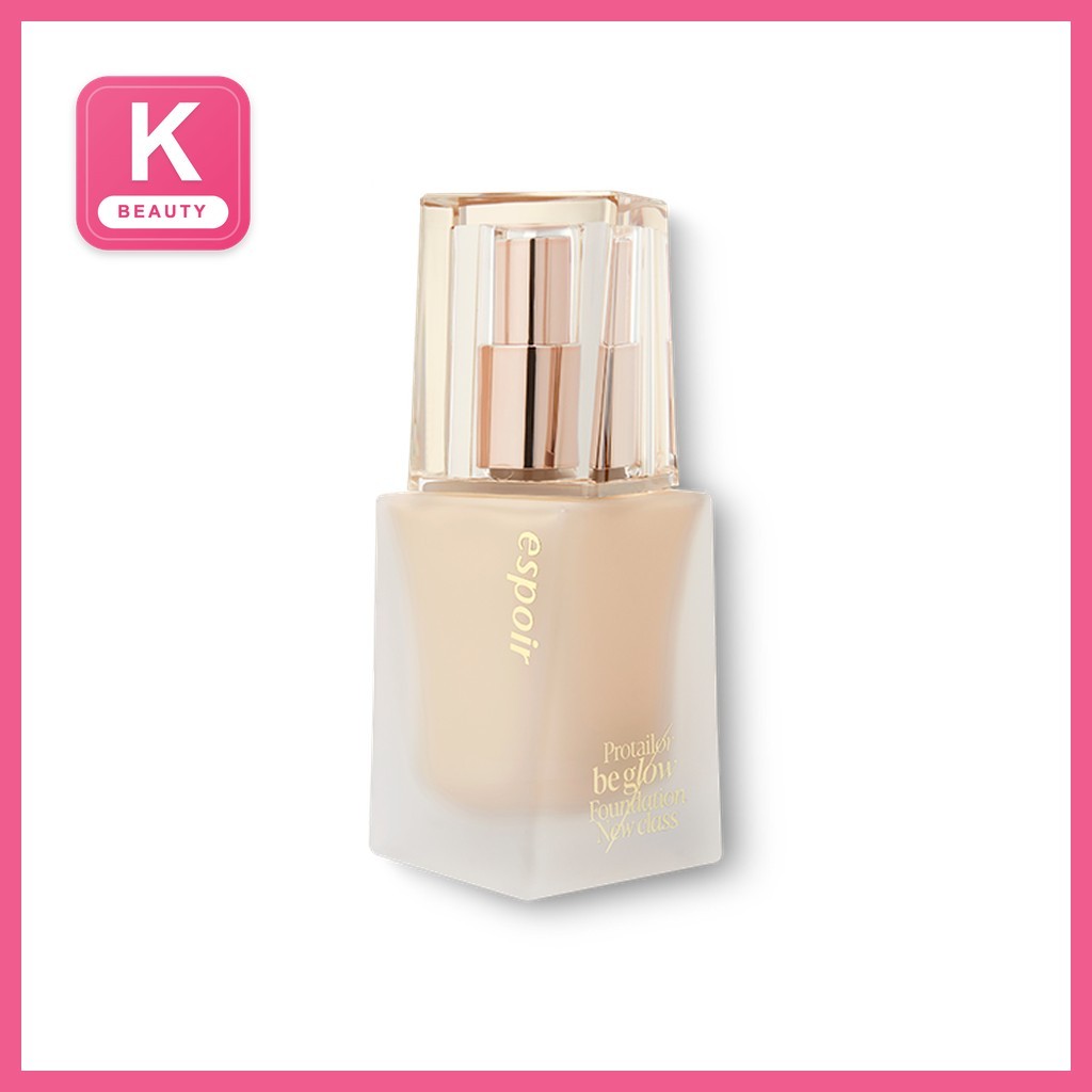 [Espoir] Protailor Be Glow Foundation New Class -No.2 Ivory / Korean Foundation / Glow Finish by IVY