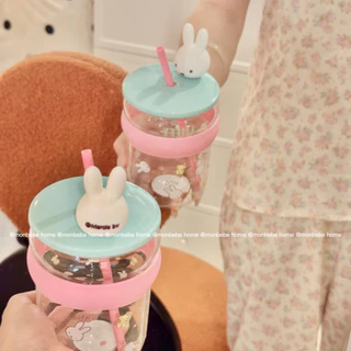 แก้วน้ำ แก้วกาแฟ ของแท้miffy🐰450ml พร้อมส่ง