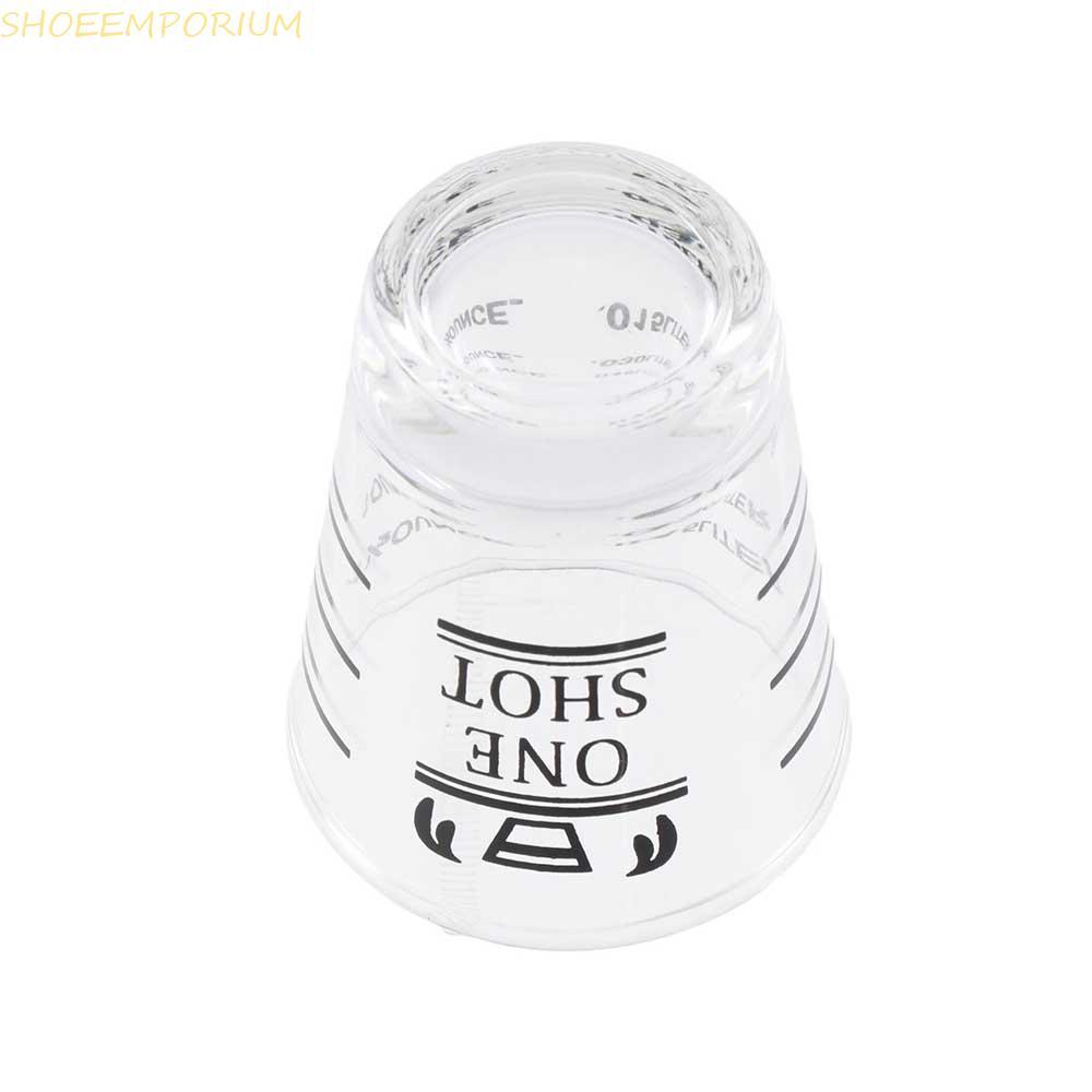 SHOEEMPORIUM Jigger 1.5oz/45ml อุปกรณ์เสริมบาร์พร้อมเครื่องมือบาร์เทนเดอร์สําหรับงานหนักขนาด