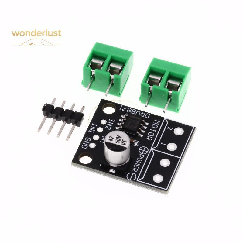 [Easy-t] DRV8871 Brushed DC Motor Driver H-Bridge Breakout Board 1/2 ชุดควบคุม PWM สําหรับระเบียบมอเ