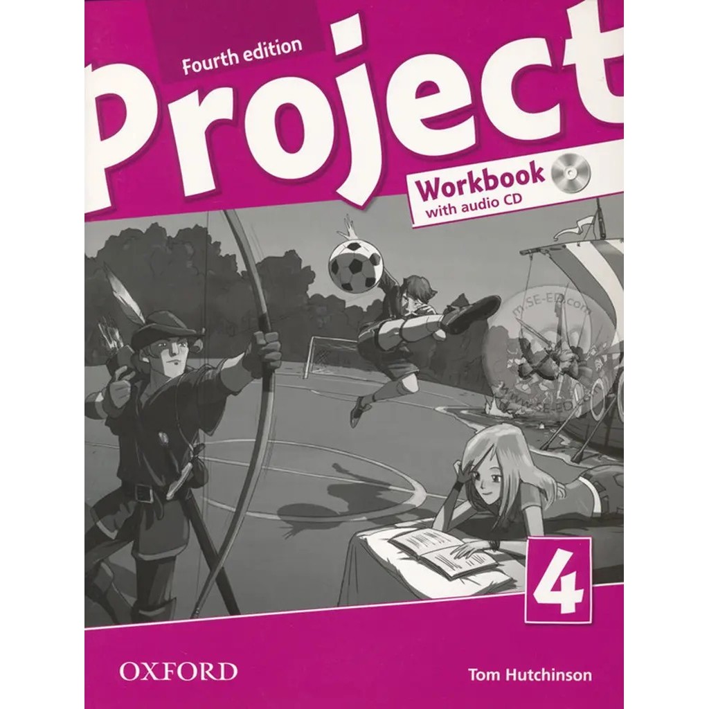 Bundanjai (หนังสือ) Project 4th ED 4 : Workbook with Audio CD and Online Practice (P)