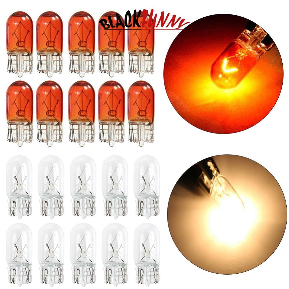 BLACKFUNNY 10 ชิ้น T10 Wedge ฮาโลเจน W5W 501 194 หลอดไฟ LED ภายในรถยนต์รถบรรทุกอัตโนมัติ Q6Z7