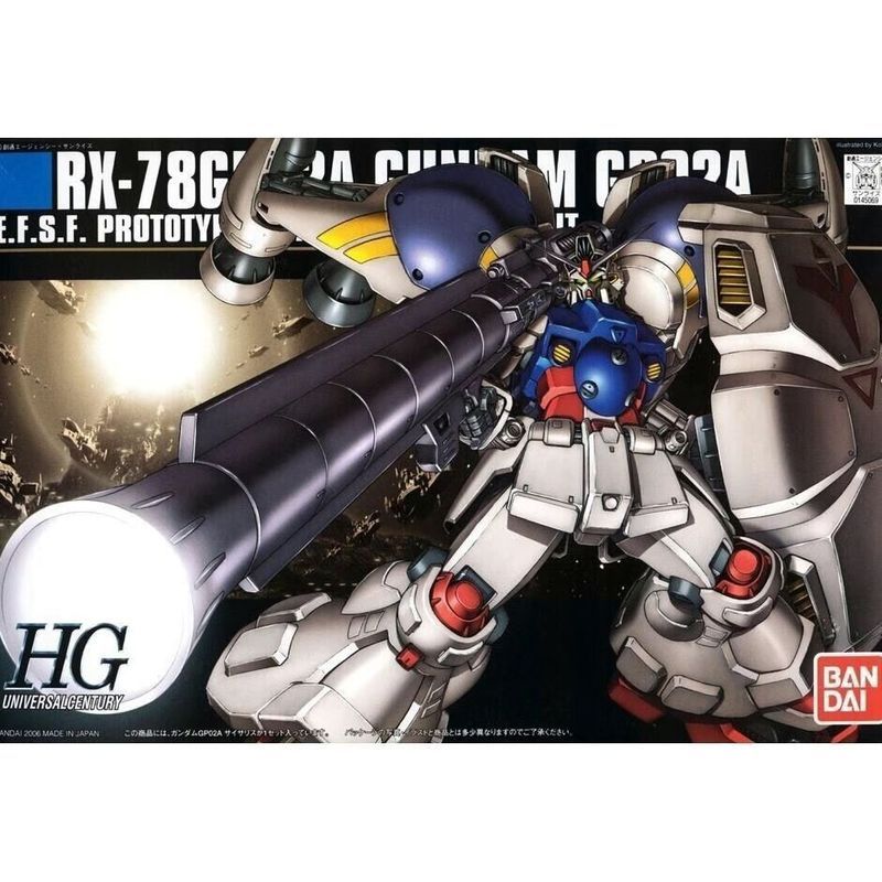 【พร้อมส่ง】 premium bandai official store hg  xi gundam[Bandai] HG HGUC Gundam RX-78 GP02A Gundam Tri