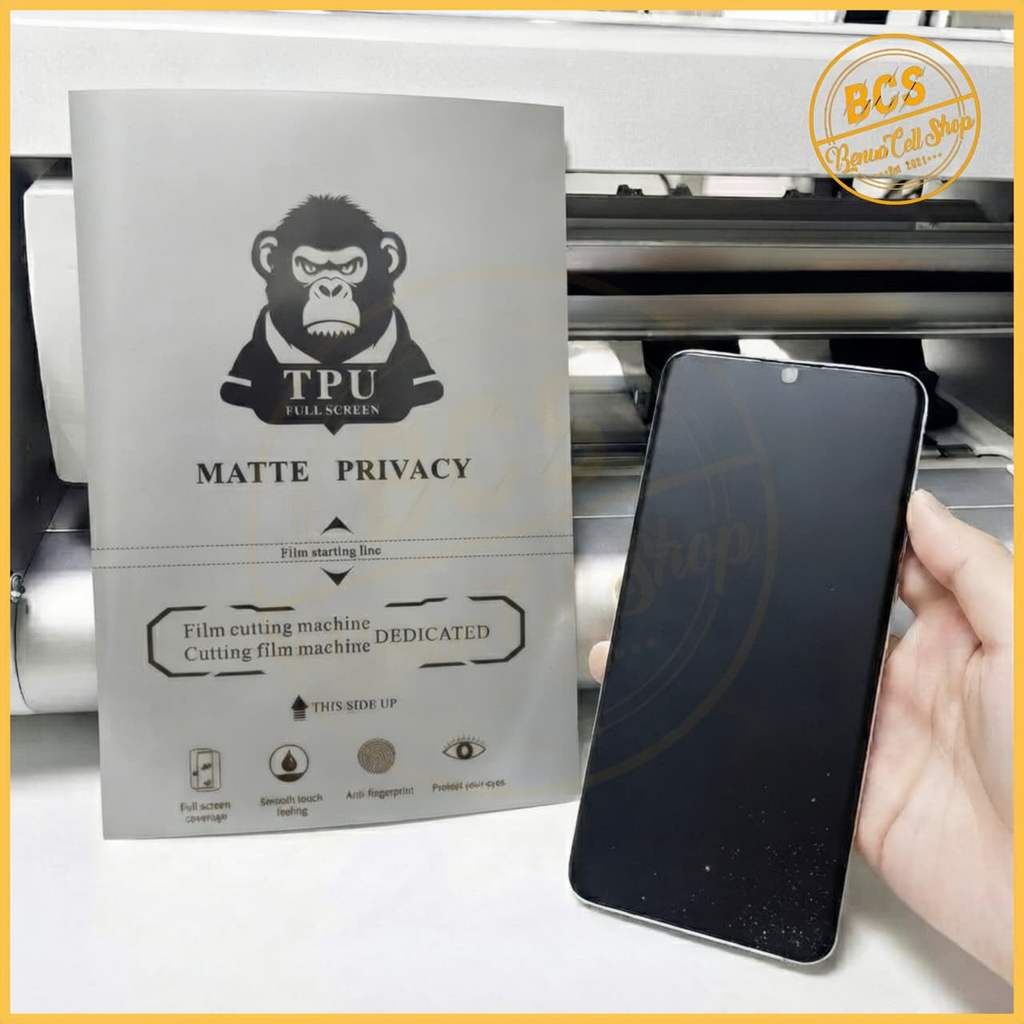 BCS - ANTI SCRATCH HYDROGEL MATTE ANTI SPY สําหรับ SAMSUNG F13 F14 F15 F16 F17 F22 F23 F32 F36 F56 F