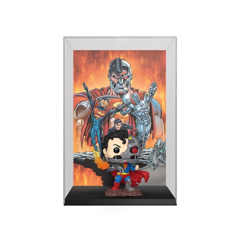 Funko POP DC Comic Cover Superman Spider Figure เครื่องประดับของเล่น