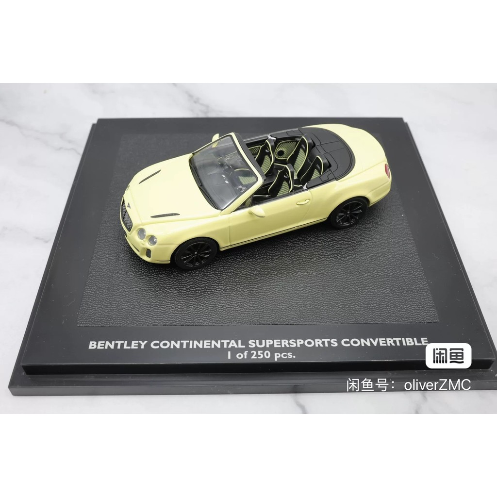 [ออกพิมพ์] Mini Cut 1/43 Bentley gt supersport (หากคุณมีคําถามไหนติดต่อบริการลูกค้าออนไลน์)