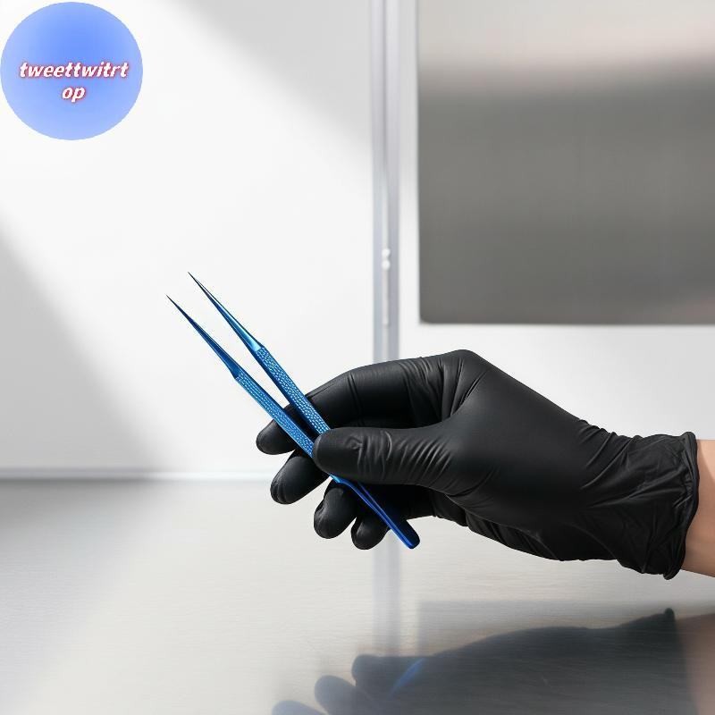 DOUSUN 14 ซม.Rust-Resistant Titanium Anti-Magnetic Pointed Bent s สําหรับโทรศัพท์ PCB Repair & Lab W