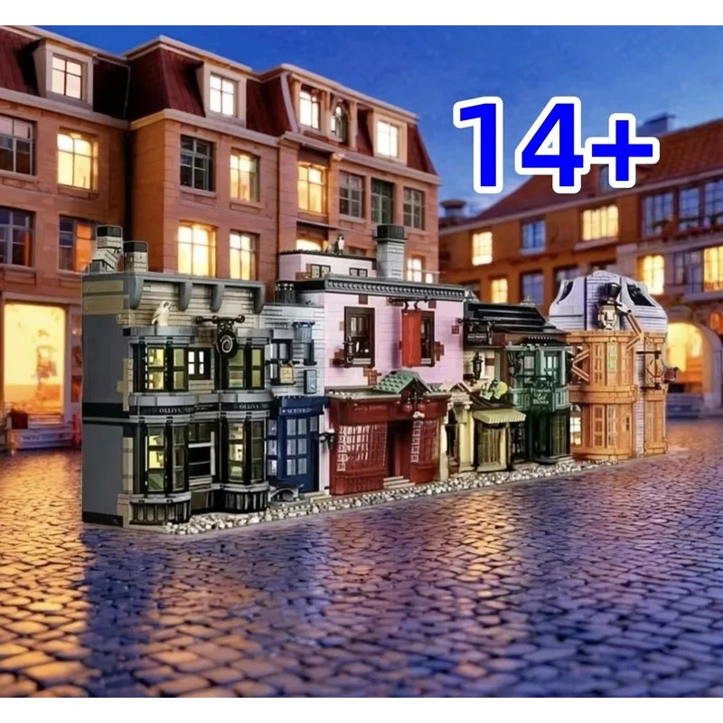 U5HE 5544PCS เครื่องประดับเดสก์ท็อปเข้ากันได้กับ 75978 ของขวัญตกแต่งบ้าน 15019 ของขวัญเทศกาล