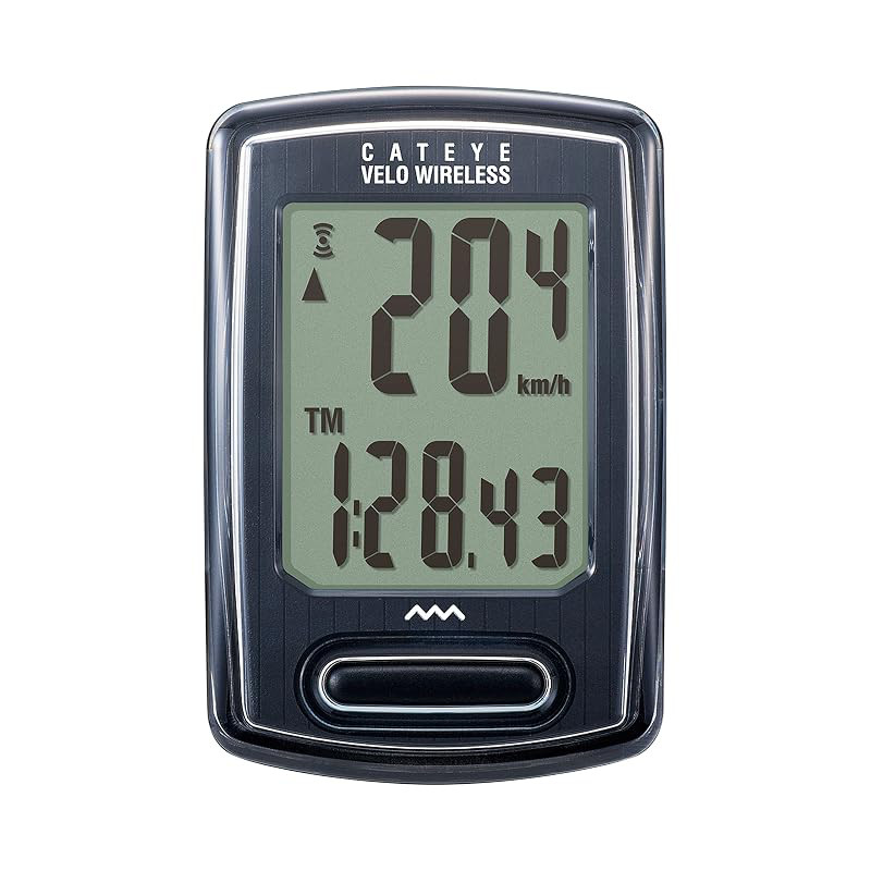 CAT EYE VELO WIRELESS Cycle Computer - Wireless Speedometer for Bicycles