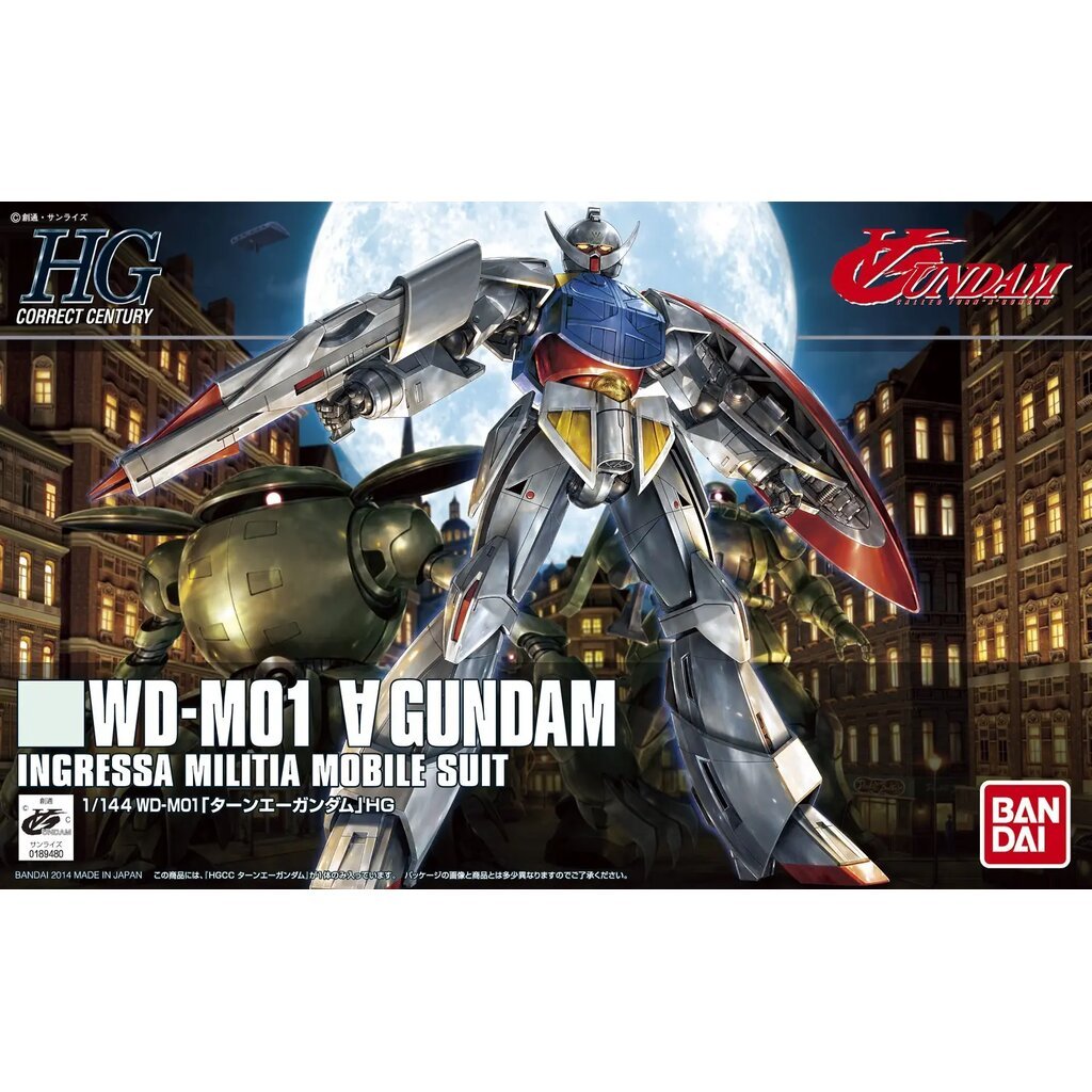 Bandai Hobby - HG 1/144 ∀ TURN A GUNDAM