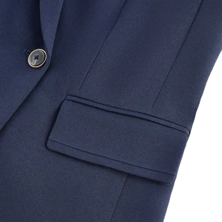 G2000 เสื้อสูทสำหรับผู้หญิง ทรง Relaxed Fit รุ่น 5621108579 NAVY
