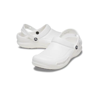 CROCS รองเท้าลำลองผู้ใหญ่ BISTRO WORK CLOG รุ่น 10075-100 - WHITE