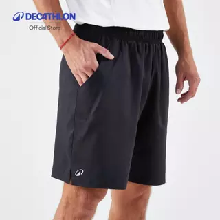 Decathlon Men'S Tennis Shorts Essential+ กางเกงขาสั้นผู้ชายรุ่น Essential+ - Black