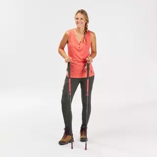 Decathlon Set Of 2 Hiking Pole Caps ชุดจุกปลายไม้เท้าสำหรับเดินป่าแพ็ค 2 ชิ้น - Red