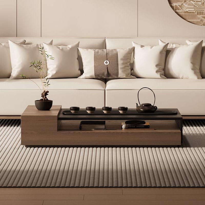 Solid wood coffee table, sofa side table, small low table, designer home living room furniture