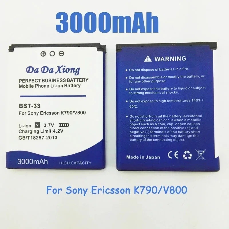 SONY BST-33 SP65Mแบตเตอรี่สําหรับSony Ericsson Xperia Z3 + Z4 Z5Premium XA2 Ultra G900 M600 LT26i W5