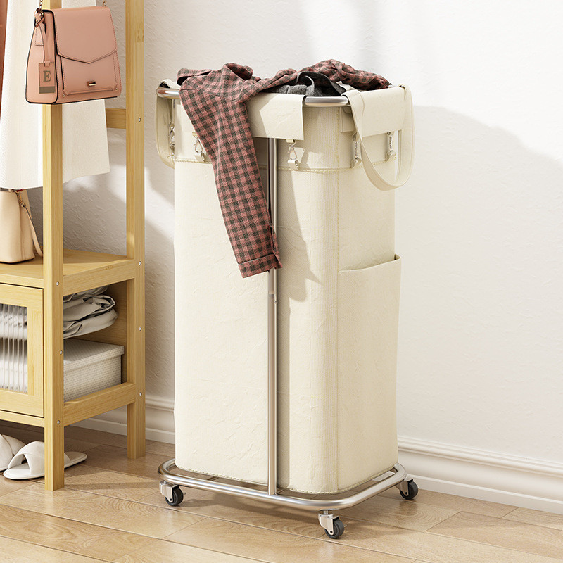 Laundry Basket Household Clothes Storage Basket Large Capacity Crevice Laundry Basket Storage Bin