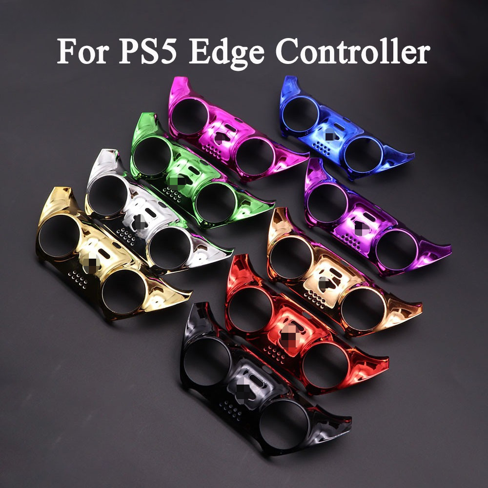 1 ชิ้นเปลี่ยนแถบ Faceplate ใช้งานร่วมกับ PS5 PlayStation DualSense Edge Controller DIY เปลือกหอยกรณีฝาครอบ Gamepad ตกแต่ง