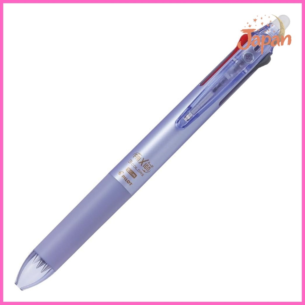 [Direct from Japan]PILOT Multicolor Ballpoint Pen Frixion Ball 3 Slim 0.38mm Pearl Violet PLKFBS60UF