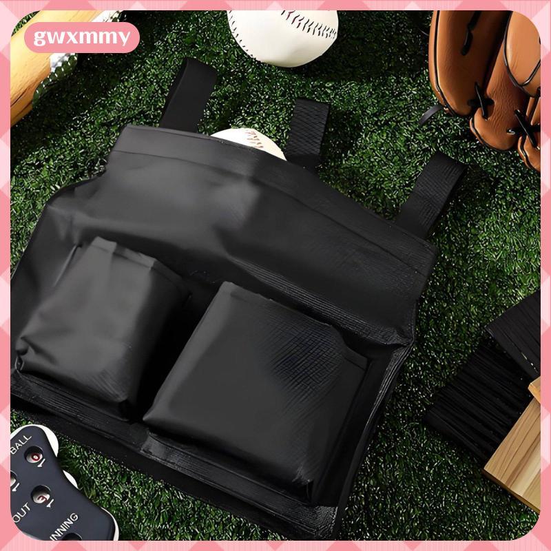 [gwxmmy] Softball Umpire Bag Oxford Cloth Baseball Umpire Bag Sports Gear Storage ทําความสะอาดง่ายอุ