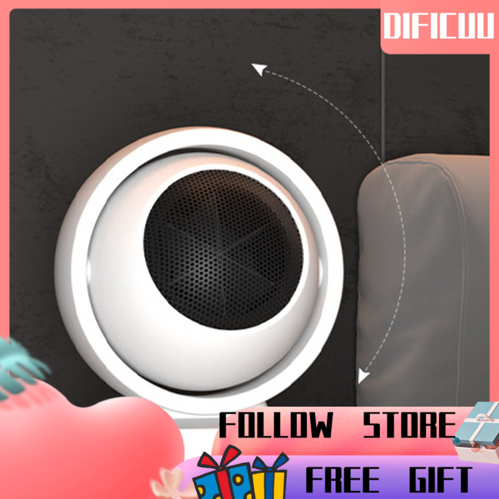 Dificuu-th Dificuu-th Electric Space Heater พัดลมตั้งโต๊ะขนาดเล็ก เครื่องเป่าลมอุ่นสำหรับห้องนอนห้อง