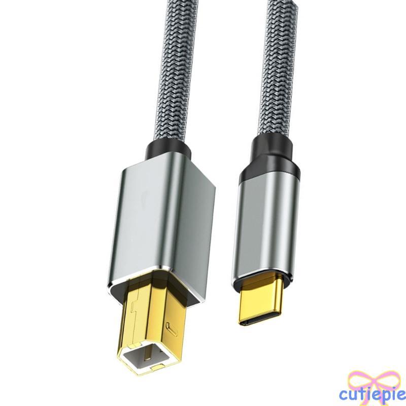 Cutie Type C Printer Cable USB 2 0 Male to USB B Male Cable Scanner Cord Data Transmission Cable for