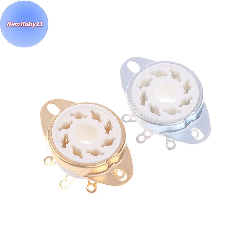 ONEBABY 1 PC 8Pin GZC8-Y-6 Octal Tube Soet เซรามิควาล์วฐาน Ja สําหรับ KT88/6550/EL34/6P6P/6V6/6N8P/6